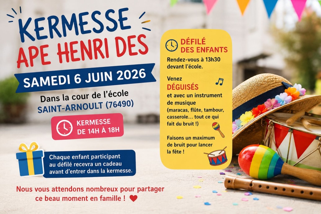 Kermesse de l'école HENRI DÈS