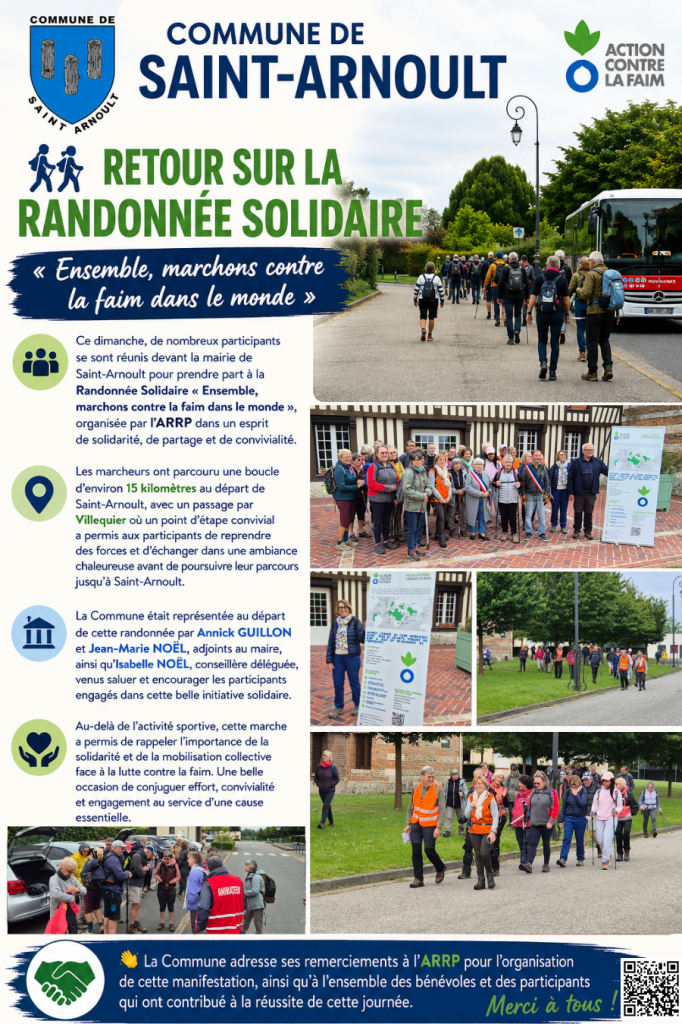 Retour sur la Randonnée Solidaire