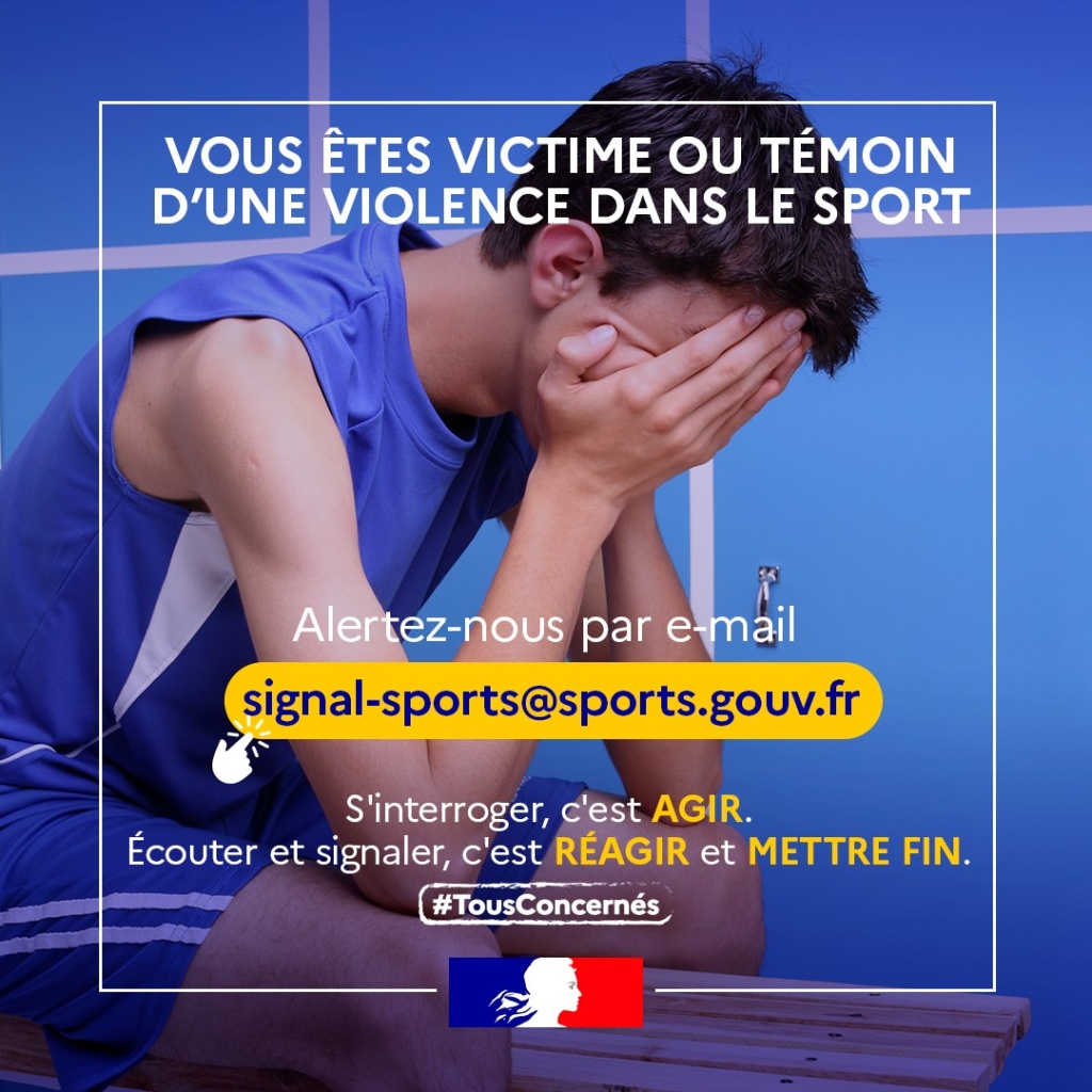 🛑 Stop aux violences dans le sport !