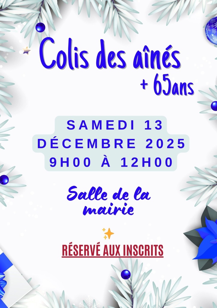 Colis des aînés 2025