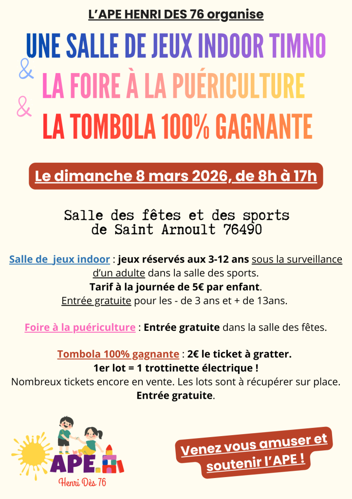 APE - Foire à la puériculture