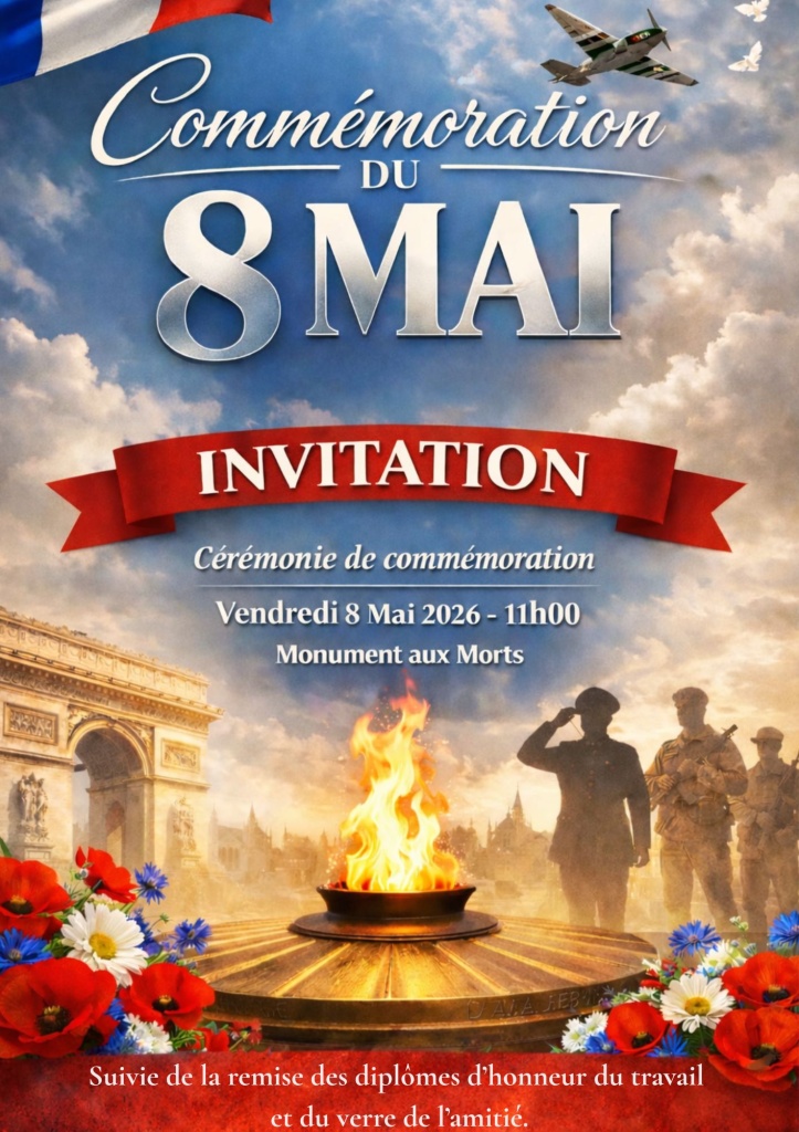 Cérémonie de commémoration du 8 mai