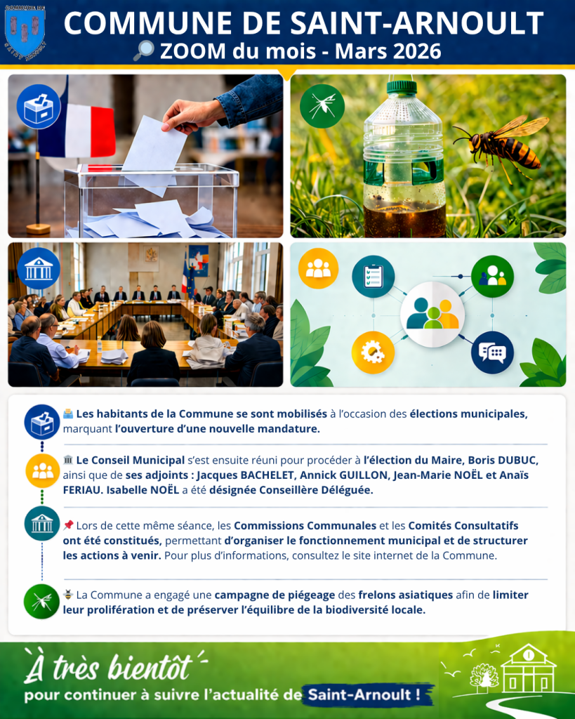 🔎 ZOOM du mois - Mars 2026